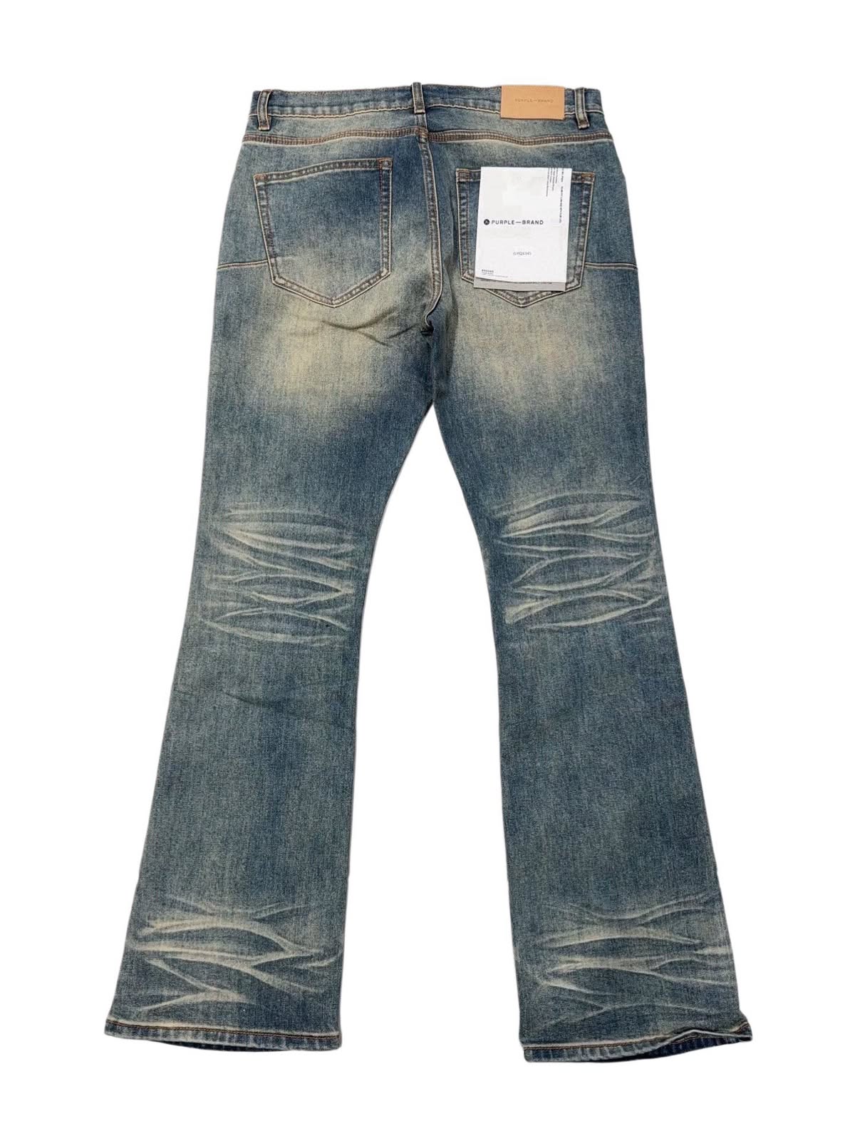 Purple Flared Jeans